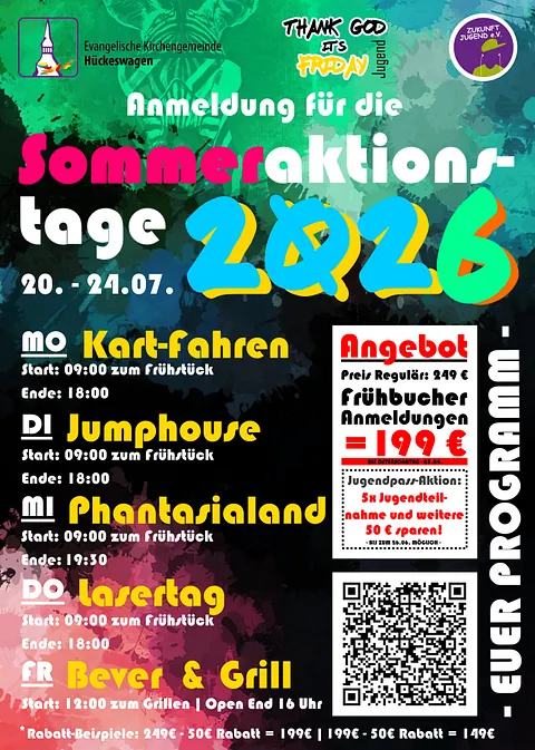 Sommeraktionstage-Flyer